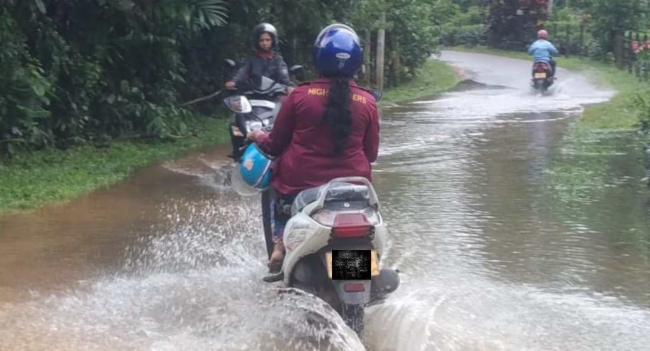 Almost 100 people affected by heavy rains/floods